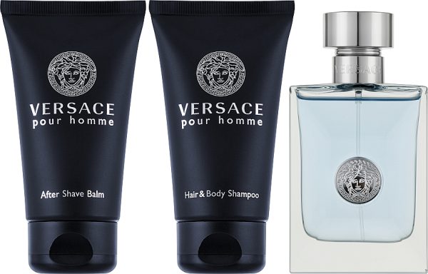 SET VERSACE POUR HOMME - 50 ML + AFTER SHAVE Y GEL DE BAÑO - Imagen 2
