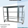 Vitrina horizontal de 120x100c
