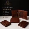Billetera cuero genuino
